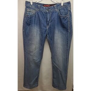 Mens‎ Jeans Rock and Roll Cowboy Double Barrel Relaxed Straight Leg


Pre owned